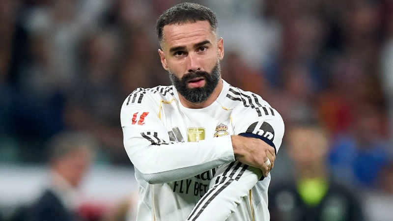 Real Madrid បានបញ្ជាក់ថា ប្រធានក្រុម Dani Carvajal នឹងអវត្តមានរហូតដល់ ៣ ខែ