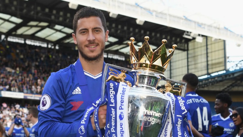 Eden Hazard ចូលក្នុង Premier League Hall of Fame