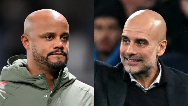 លោក Vincent Kompany ទទួលស្គាល់ថា Pep Guardiola ជាអ្នកណែនាំ 'ដ៏សំខាន់' ក្នុងអាជីពគ្រូបង្វឹក