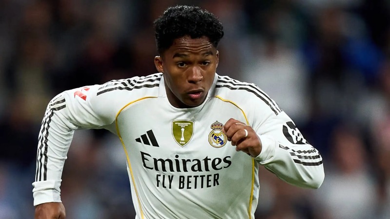 Real Madrid សម្រេចចិត្តបញ្ជូន Endrick ទៅខ្ចីជើងនៅ Lyon