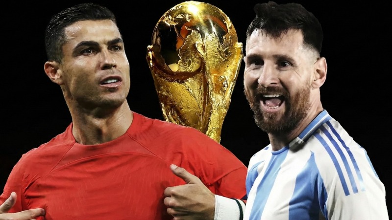 Messi និង Ronaldo នឹងជួបគ្នានៅវគ្គ 32 ក្រុម នៃ FIFA World Cup 2026 ប្រសិនបើ ព័រទុយហ្គាល់ និង អាហ្សង់ទីន ឆ្លងផុតវគ្គចែកពូល!