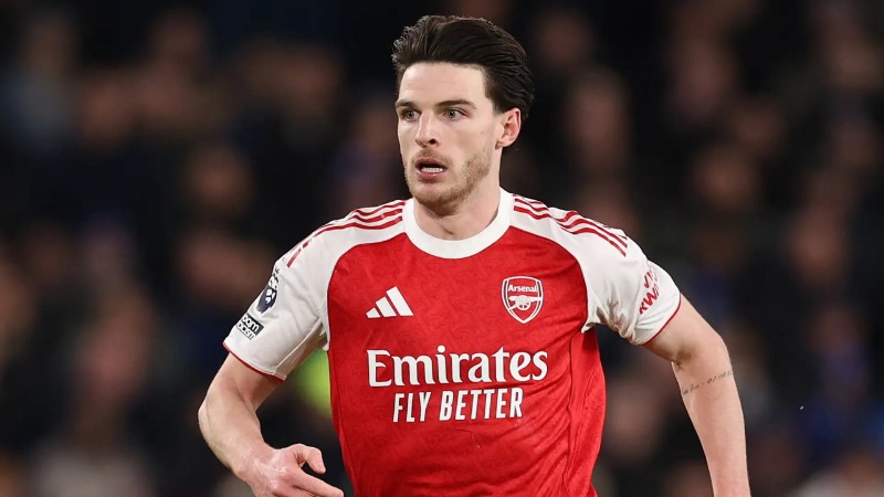 Arsenal បាត់បង់ Declan Rice មុនជំនួប Champions League ទល់នឹង Club Brugge