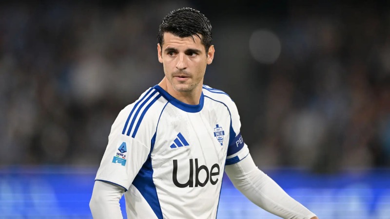 Alvaro Morata រងរបួសភ្លៅធ្ងន់ធ្ងរ អវត្តមានពីក្រុម Como យ៉ាងហោច ២ ខែ