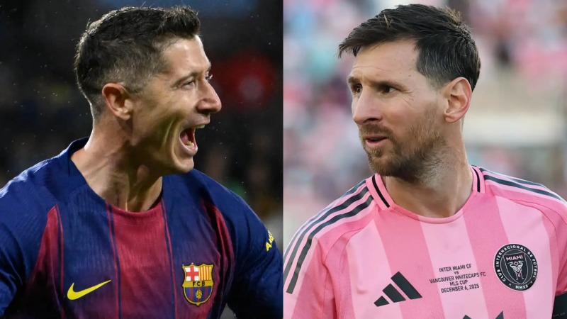 Inter Miami គ្រោងនាំ Robert Lewandowski មកលេងជាមួយ Lionel Messi ក្នុង MLS ឆ្នាំ ២០២៦