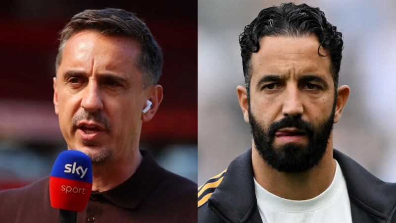 Gary Neville សរសើរកីឡាករវ័យក្មេង និងរិះគន់ការប្តូរកីឡាកររបស់លោក Amorim