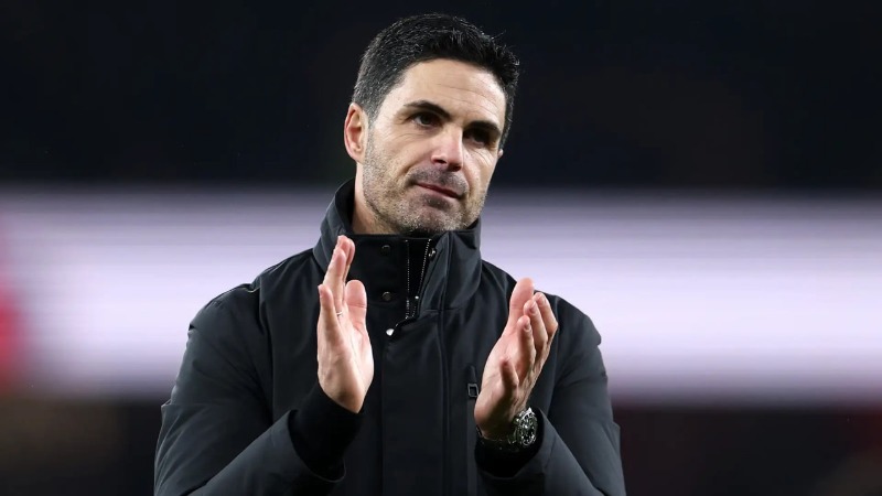 Mikel Arteta បញ្ចេញសារព្រមានទៅកាន់ Man City ក្រោយការដណ្ដើមតំណែងកំពូលតារាងយ៉ាងស្វិតស្វាញ