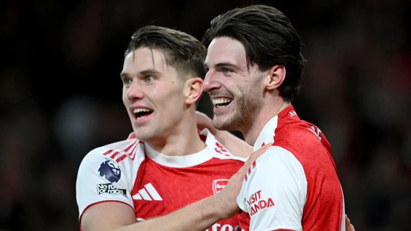 Declan Rice ចេញមុខការពារ Viktor Gyokeres និងព្រមានគូប្រជែងថាគេជា "ខ្សែប្រយុទ្ធឆ្នើមបំផុតម្នាក់លើលោក"