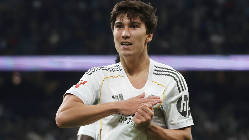 Gonzalo García ជាអ្នករកគ្រាប់បាល់ច្រើនជាងគេលំដាប់ទី 2 នៅ Real Madrid