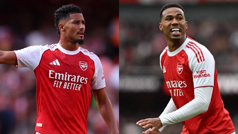 Gabriel Magalhães និង William Saliba ត្រូវបានចាត់ទុកជាគូខ្សែការពារកណ្តាលល្អបំផុត និងយល់ចិត្តគ្នាបំផុតនៅ Premier League