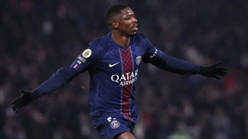 Ousmane Dembélé បានធ្វើឱ្យគ្រប់គ្នាភ្ញាក់ផ្អើលម្តងទៀតជាមួយគ្រាប់បាល់លោតឆ្ងាយដ៏អស្ចារ្យ ដែលជួយ PSG ឈ្នះ Lille ៣-០ និងឡើងកំពូល Ligue 1