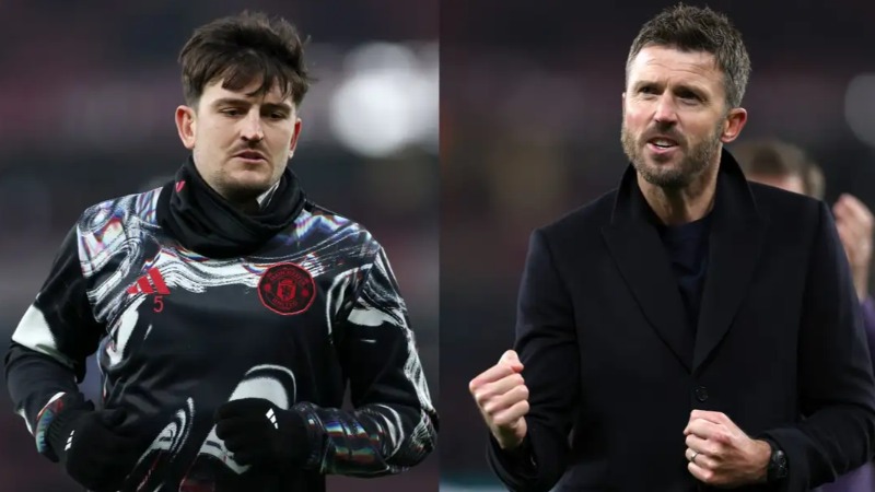Harry Maguire លើកឡើងថា Michael Carrick គឺជាអ្នកដឹកនាំ “អស្ចារ្យ” ដែលបានបង្រួបបង្រួម Manchester United ក្រោយជ័យជម្នះដ៏ធំលើ Arsenal