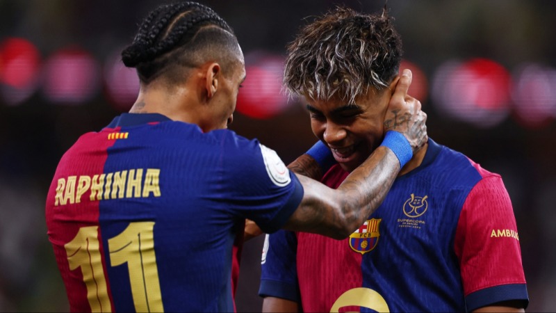 FC Barcelona បានចូល Top 8 នៅ Champions League ខណៈបន្ទាត់ប្រយុទ្ធក្រោមការដឹកនាំរបស់ Hansi Flick កំពុងក្លាយជាអាវុធគួរឱ្យខ្លាច