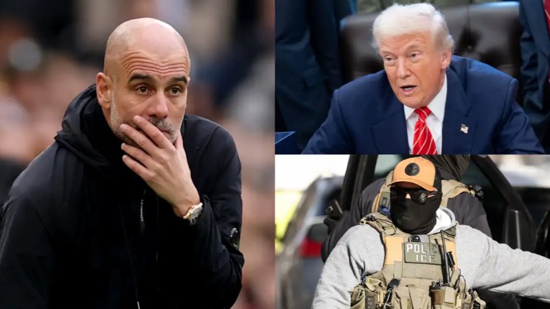 Pep Guardiola រិះគន់ Donald Trump យ៉ាងខ្លាំង ពាក់ព័ន្ធការប្រើអំណាចរបស់ ICE ហើយពន្យល់មូលហេតុដែលគាត់សម្រេចចិត្តនិយាយរឿងនយោបាយជាសាធារណៈ