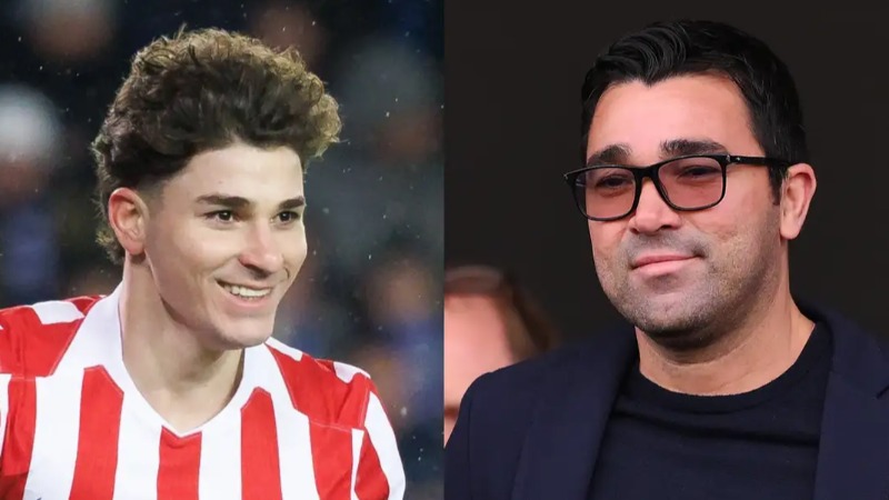 នាយកផ្នែកកីឡារបស់ FC Barcelona គឺ Deco បានចេញមកបង្ហាញសារដ៏មិនច្បាស់លាស់មួយអំពីការតាមប្រមាញ់ Julian Alvarez ខណៈពេលមានពាក្យចចាមអារាមខ្លាំងថា ក្លិប FC Barcelona ចង់ធ្វើកិច្ចព្រមព្រៀងធំមួយនៅរដូវក្តៅខាងមុខ